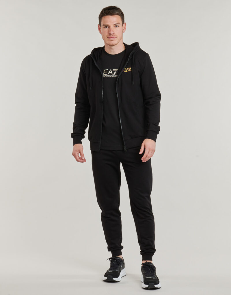 Tuta Emporio Armani EA7 TRAIN CORE ID T-SUIT 8NPV63 Nero Tuta Uomo - 2