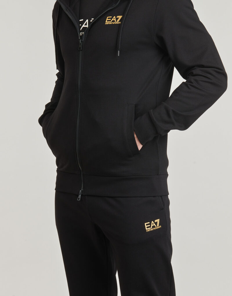 Tuta Emporio Armani EA7 TRAIN CORE ID T-SUIT 8NPV63 Nero Tuta Uomo - 5