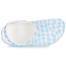 Crocs Classic Gingham Clog Bianco Zoccoli Donna - 6