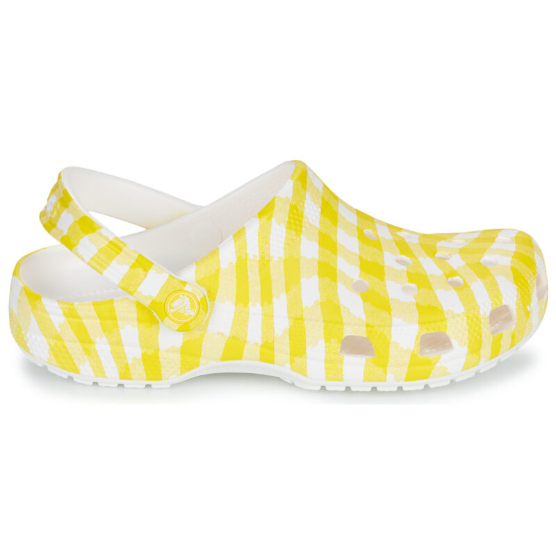 Crocs  Classic Gingham Clog  Bianco -  Zoccoli Donna - 2
