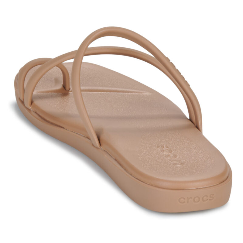 Crocs Miami Zehenschlaufen-Sandalen, beige, Damen-Flip-Flops &ndash; Gr&ouml;&szlig;e 5