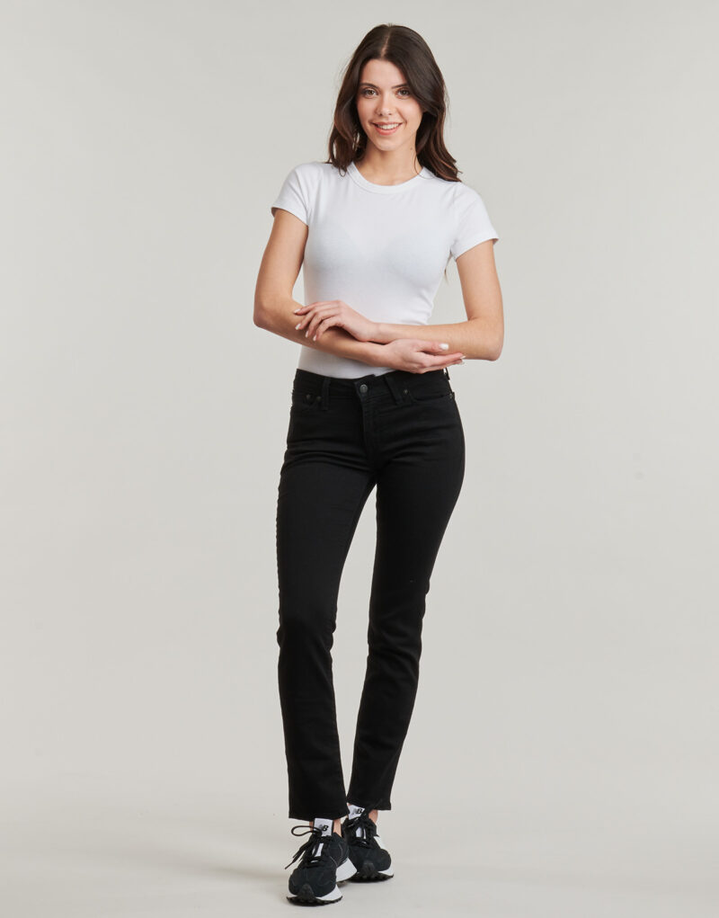 Jeans Slim Levis 712 SLIM WELT POCKET Nero Jeans Slim Donna - 2
