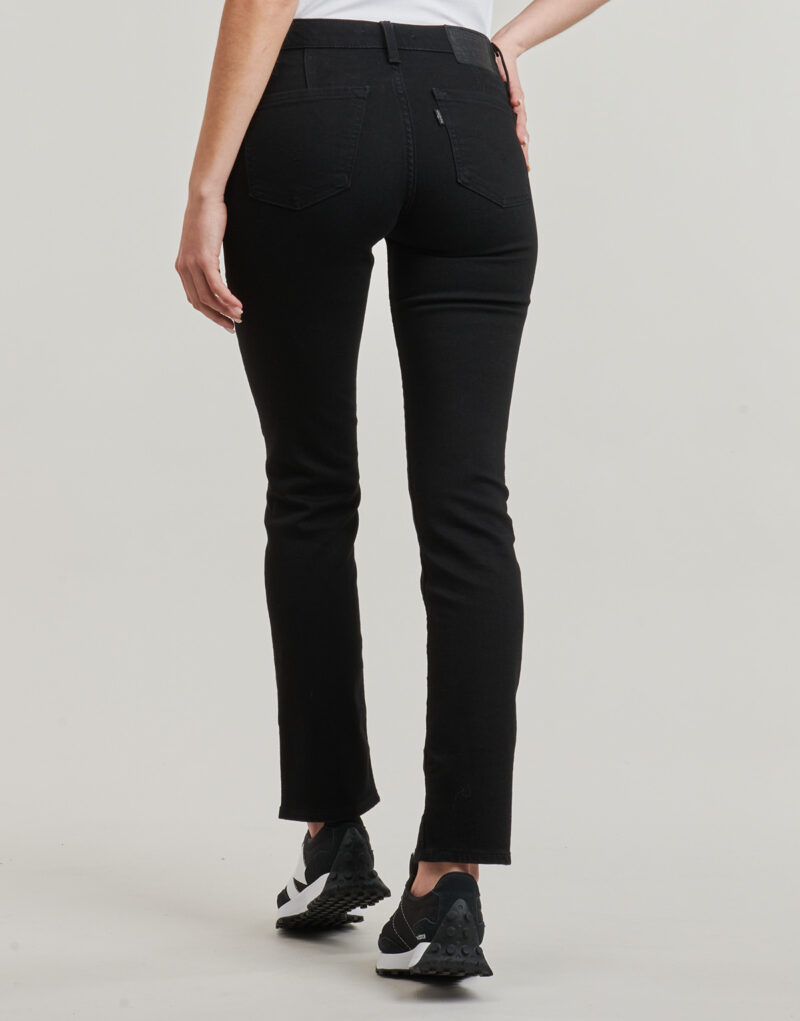 Jeans Slim Levis 712 SLIM WELT POCKET Nero Jeans Slim Donna - 4