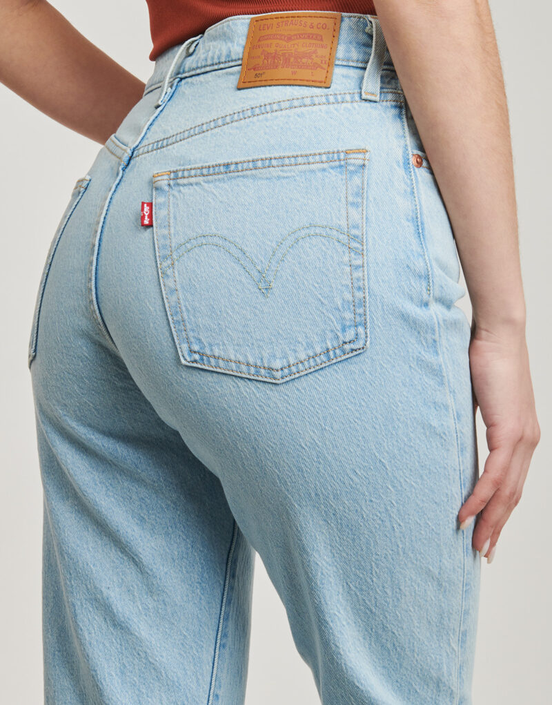 Jeans boyfriend  Levis  501® CROP  Blu -   Jeans boyfriend Donna - 5