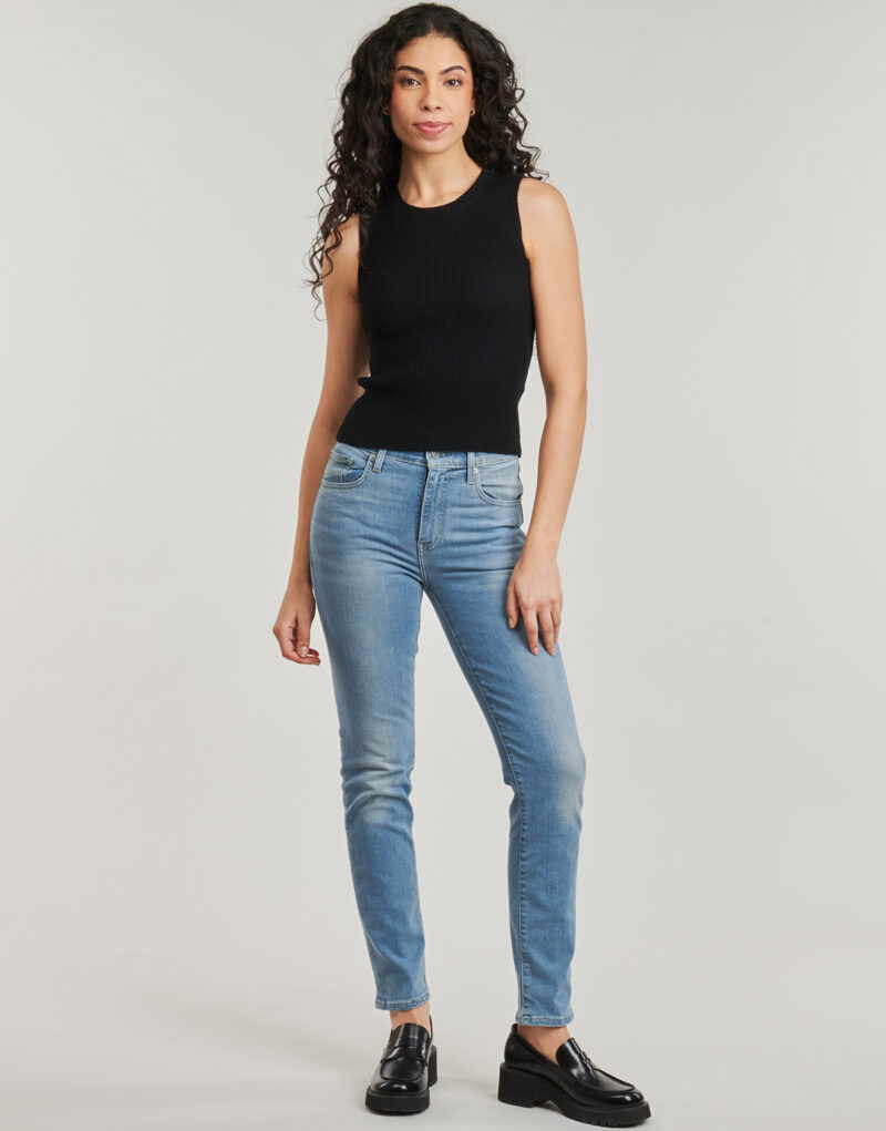 Jeans  Levis  724 HIGH RISE STRAIGHT  Blu -  Jeans Donna - 2