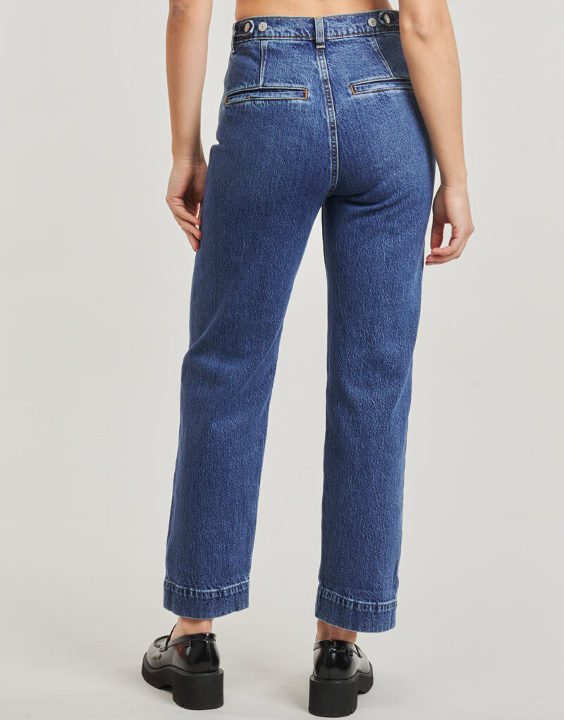 Jeans Levis RIBCAGE STR ANK TAILORED Blaue Jeans Damen - 4