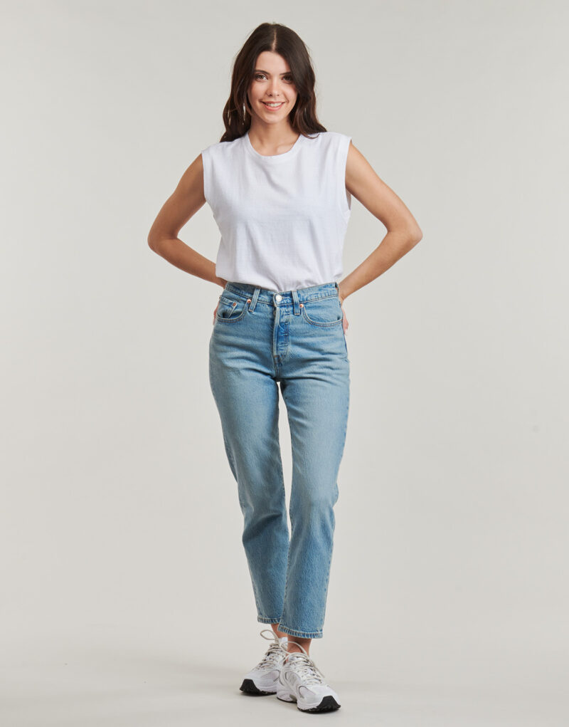 Jeans boyfriend  Levis  501® CROP  Blu -   Jeans boyfriend Donna - 2