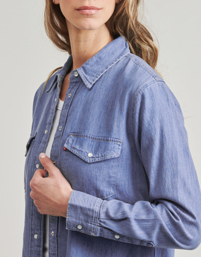 Camicia Levis RED TAB MAINLINE Blu Camicie Donna - 5
