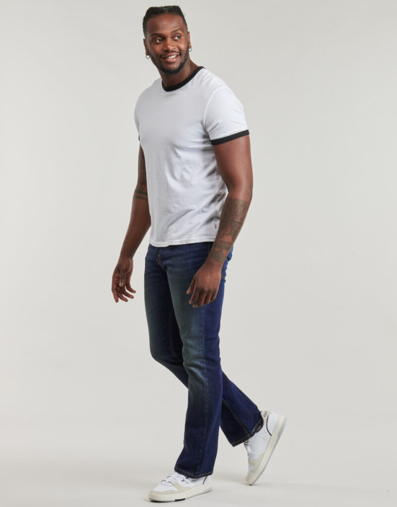 Bootcut jeans Levis 527&reg; SLIM BOOT CUT Blue Men's Bootcut Jeans - 3