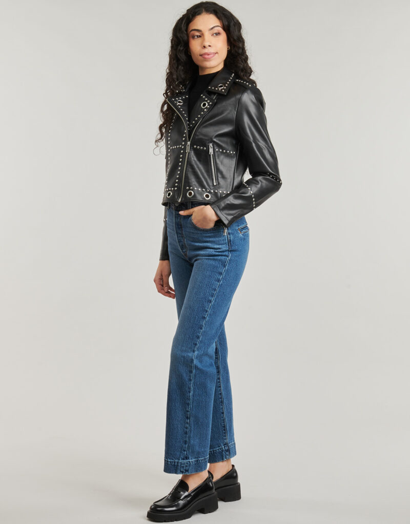 Giacca in pelle Only ONLKACANDRA Nero Giacche in pelle Donna - 3
