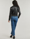 Giacca in pelle Only ONLKACANDRA Nero Giacche in pelle Donna - 4