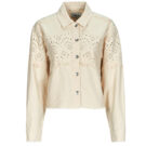 Giacca in jeans Only ONLELENA Bianco Giacche in jeans Donna - 1