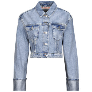 Giacca in jeans  Only  ONLHOLLYWOOD CRYSTAL  Blu -   Giacche in jeans Donna