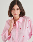 Camicia  Only  ONLNEWLINA  Rosa -  Camicie Donna - 5