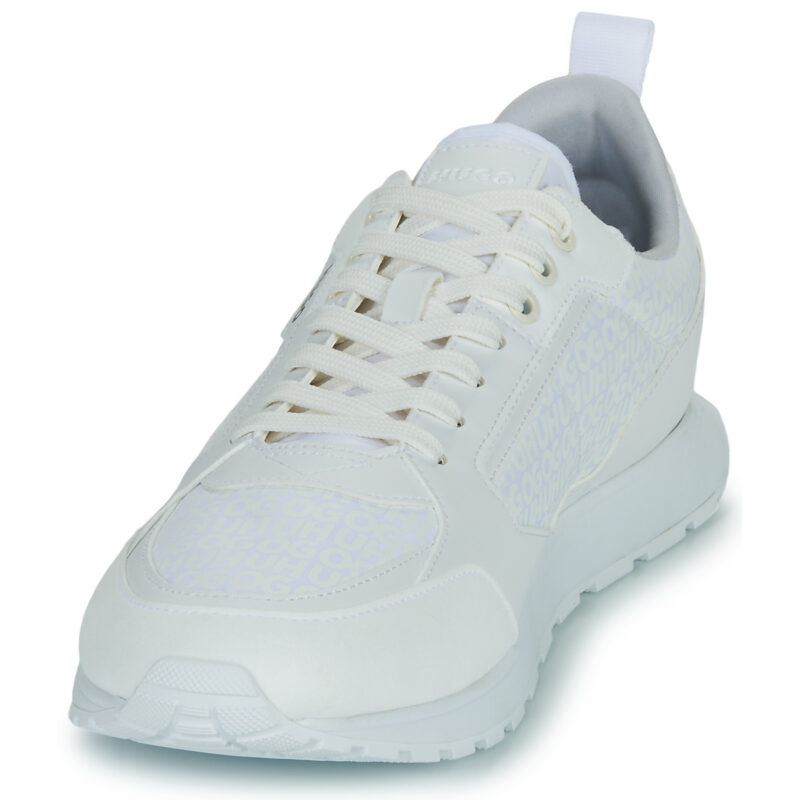 HUGO Icelin_Runn_pumf_N Bianco Sneakers Uomo - 3
