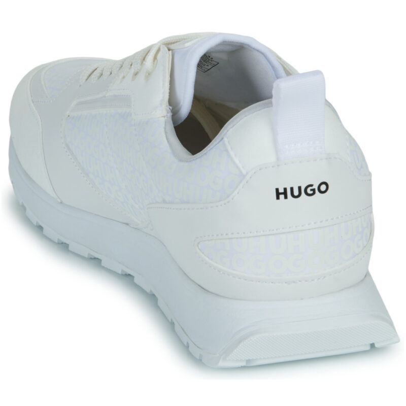 HUGO Icelin_Runn_pumf_N Bianco Sneakers Uomo - 5