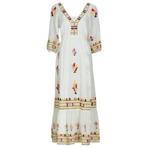 Abito   Derhy  CANDICE ROBE  Bianco -   Abiti Lunghi Donna