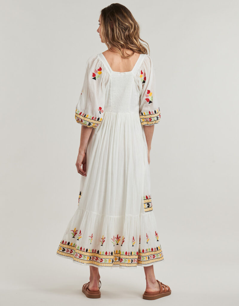 Abito Derhy CANDICE ROBE Bianco Abiti Lunghi Donna - 4