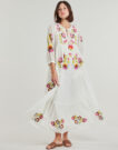 Abito Derhy CLAIRE ROBE Bianco Abiti Lunghi Donna - 2