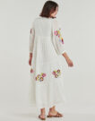 Abito Derhy CLAIRE ROBE Bianco Abiti Lunghi Donna - 4