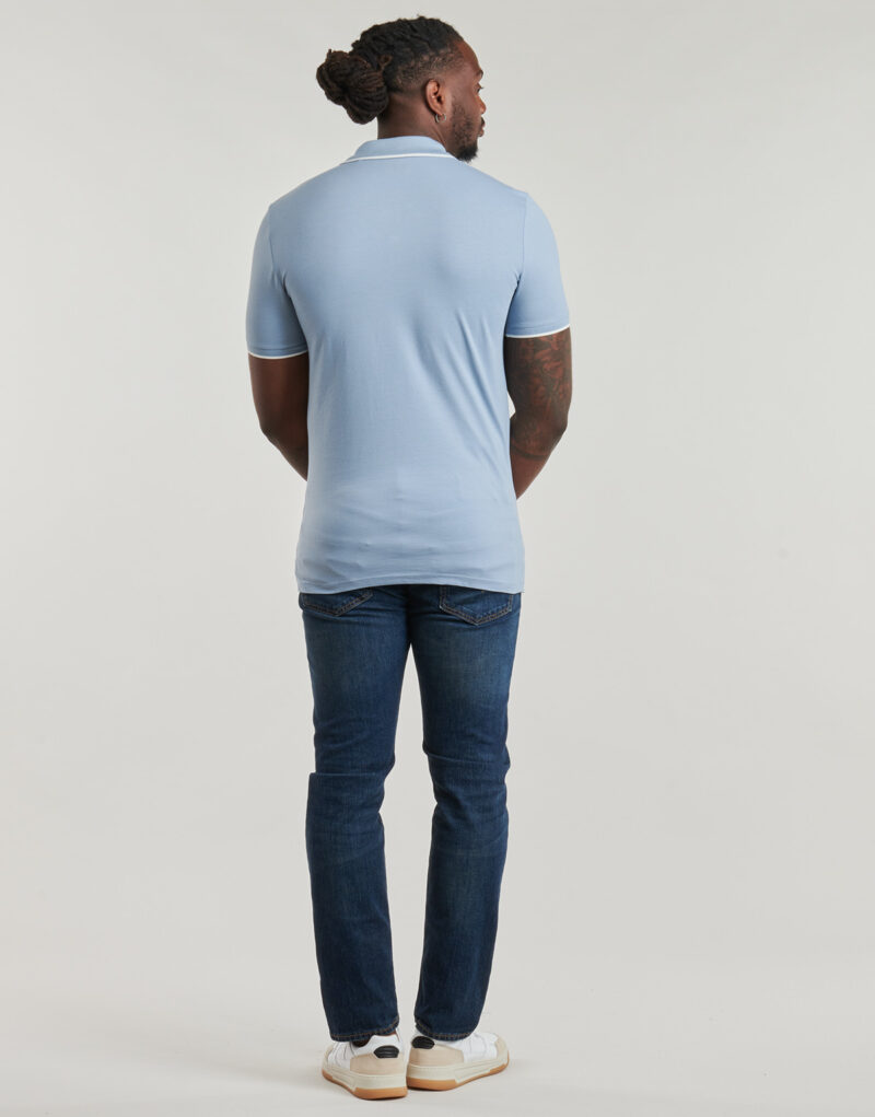 Polo HUGO Dinoso222 Blaues Polohemd f&uuml;r Herren - 4