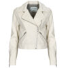 Giacca in pelle  Oakwood  MAXINE  Bianco -   Giacche in pelle Donna