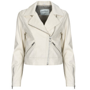 Giacca in pelle  Oakwood  MAXINE  Bianco -   Giacche in pelle Donna