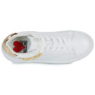 Love Moschino ECLIPSE Wei&szlig;e Low-Sneaker f&uuml;r Damen - Gr&ouml;&szlig;e 6