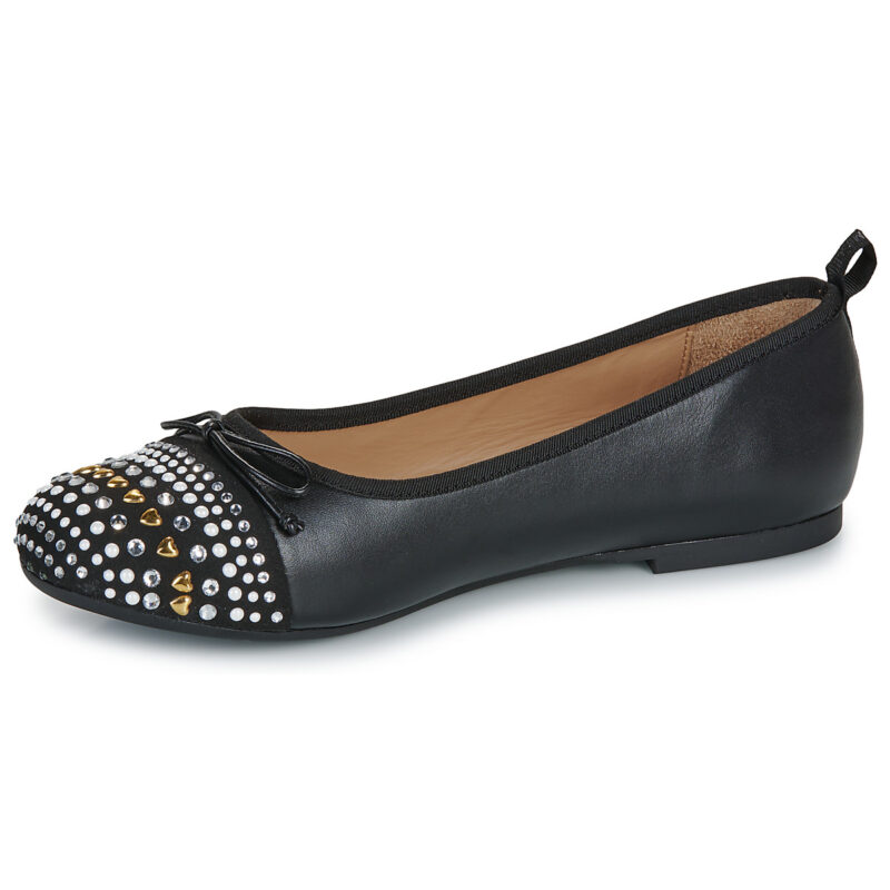 Love Moschino BALLET LOVE Nero Ballerine Donna - 4