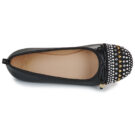 Love Moschino BALLET LOVE Nero Ballerine Donna - 6