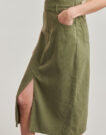 Abito Les Petites Bombes LALLY Kaki Abiti Lunghi Donna - 5