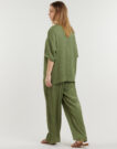 Gilet / Cardigan Les Petites Bombes Gilet/cardigan kaki GENIA pour femme - 4