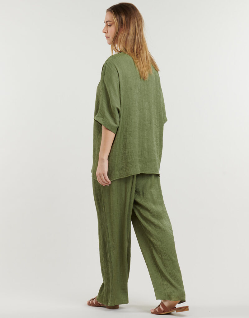 Gilet / Cardigan Les Petites Bombes Gilet/cardigan kaki GENIA pour femme - 4