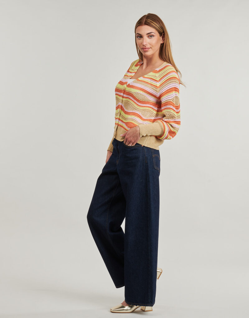 Gilet / Cardigan Les Petites Bombes Gilet/cardigan multicolore pour femme LAYANE - 3