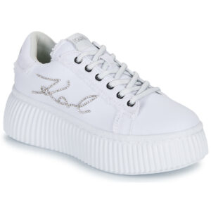 Karl Lagerfeld  KREEPER LO Signia Mix Lo Lace  Bianco -  Sneakers basse Donna