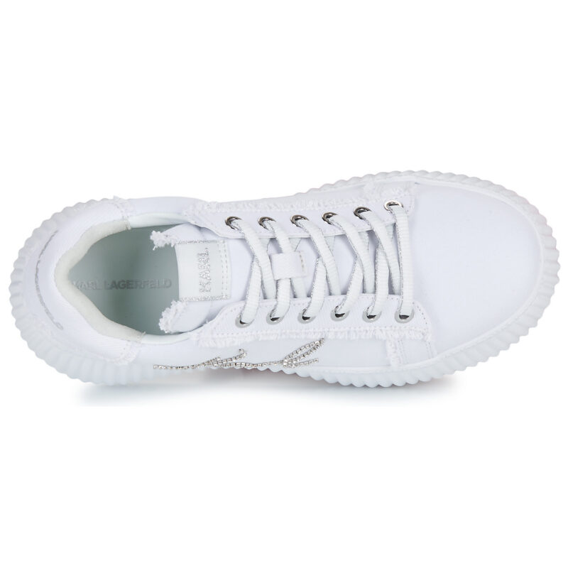 Karl Lagerfeld KREEPER LO Signia Mix Lo Lace Bianco Sneakers basse Donna - 6