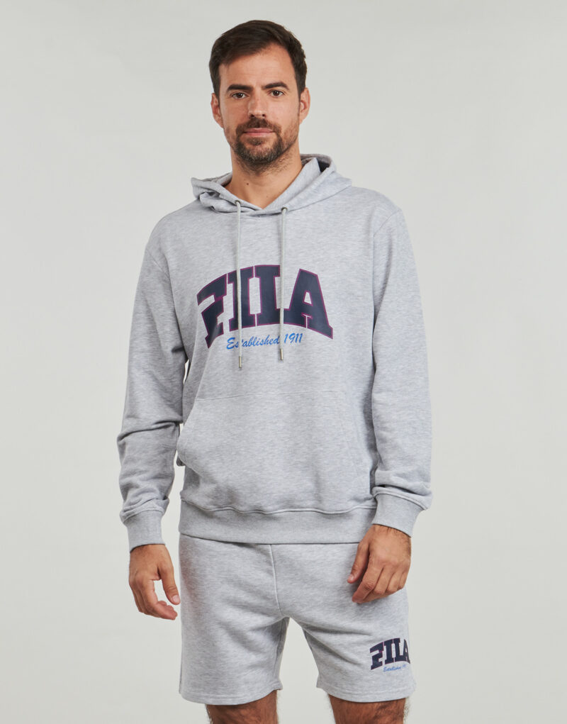 Felpe mit Cappuccio Fila LANDEN Graue Herren-Hoodies - 2