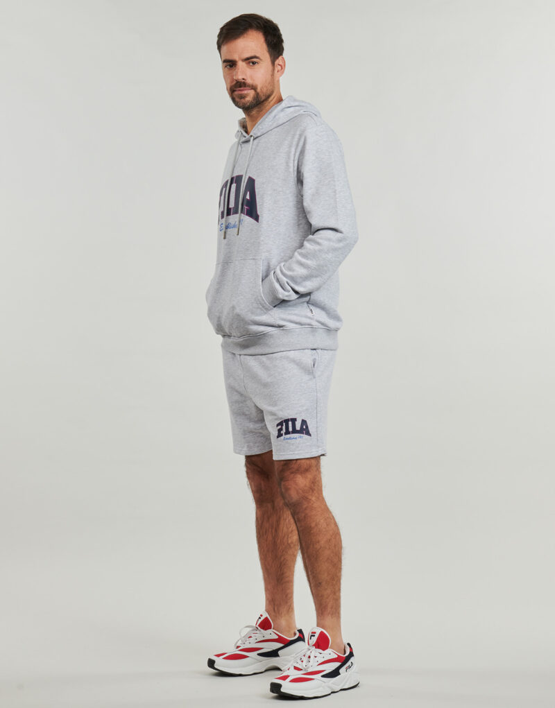 Felpe mit Cappuccio Fila LANDEN Graue Herren-Hoodies - 3