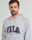 Felpe mit Cappuccio Fila LANDEN Graue Herren-Hoodies - 5