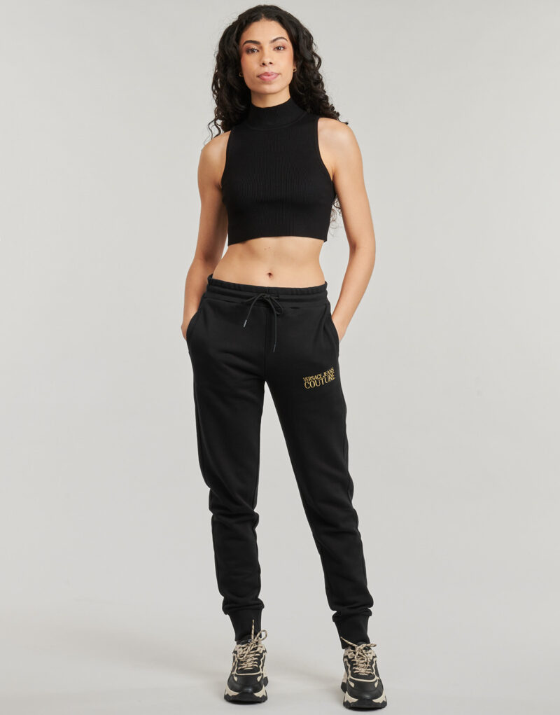 Pantaloni Sportivi Versace Jeans Couture 78HAAT06 Nero Pantaloni Sportivi Donna - 2