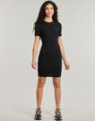 Versace Jeans Couture 78HAOS04 Vestido corto negro para mujer - 2