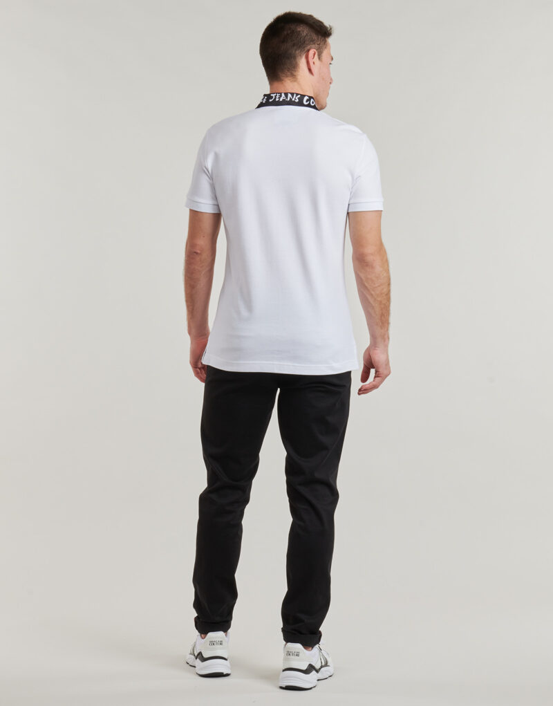 Polo Versace Jeans Couture 78GAGT03 Bianco Polo Uomo - 4
