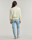 Vans W ESSENTIAL FT RLX CREW Gelbe Damen-Sweatshirts - 4