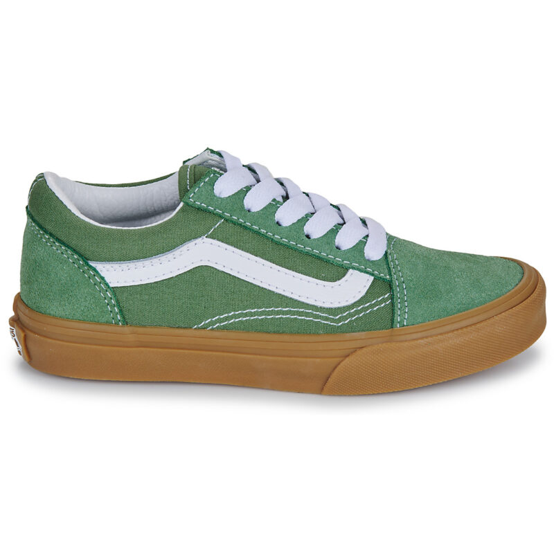Vans Old Skool Verde - Sneakers Bambino - 2