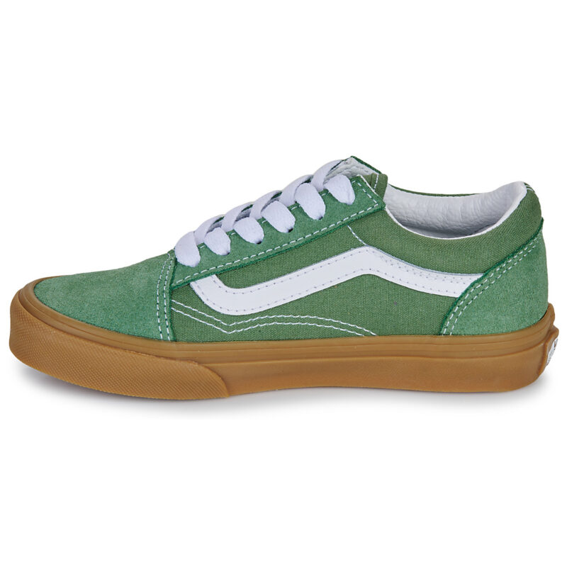 Vans Old Skool Verde - Sneakers Bambino - 4