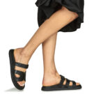 Steve Madden  MISSILE  Nero -  Ciabatta Donna - 8