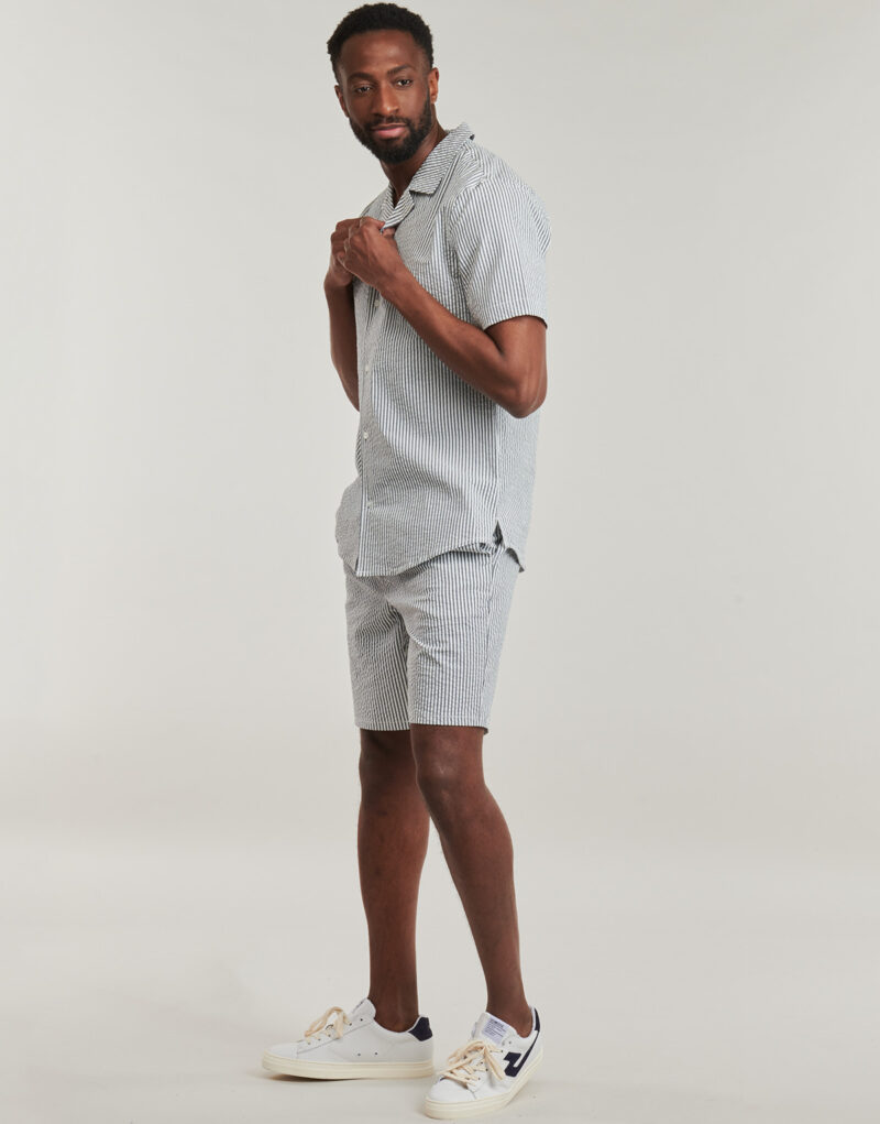 Camicia a maniche corte Only & Sons ONSLOUNGE Blu Camicie a maniche corte Uomo - 3