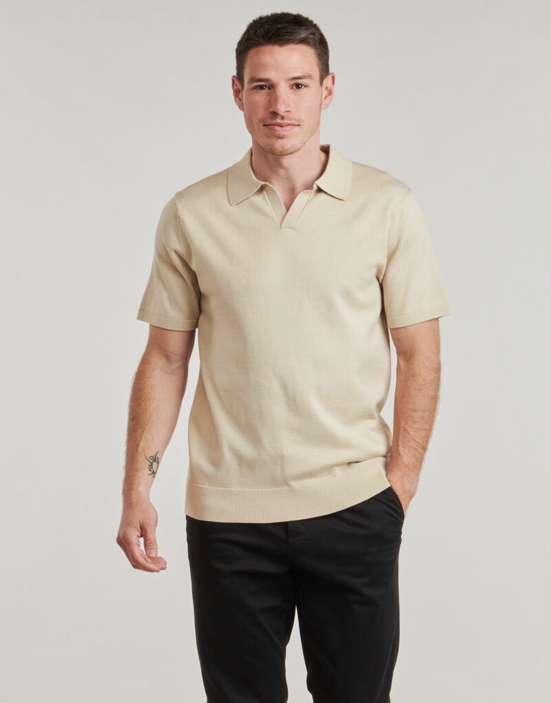 Polo Selected SLHTELLER Beige Polo Uomo - 2