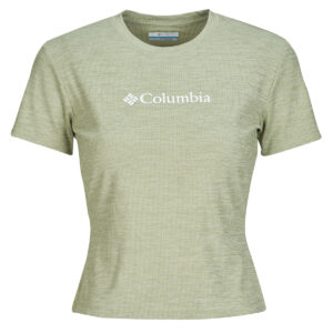 T-shirt  Columbia  COLUMBIA MOVE SHORT SLEEVE TEE  Verde -  T-shirt maniche corte Donna