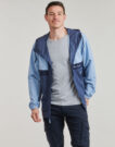 Columbia SPIRE VALLEY HOODED WINDBREAKER Blue Jackets Men - 2